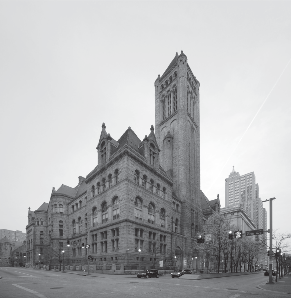 An image of the Allegheny County courthouse.